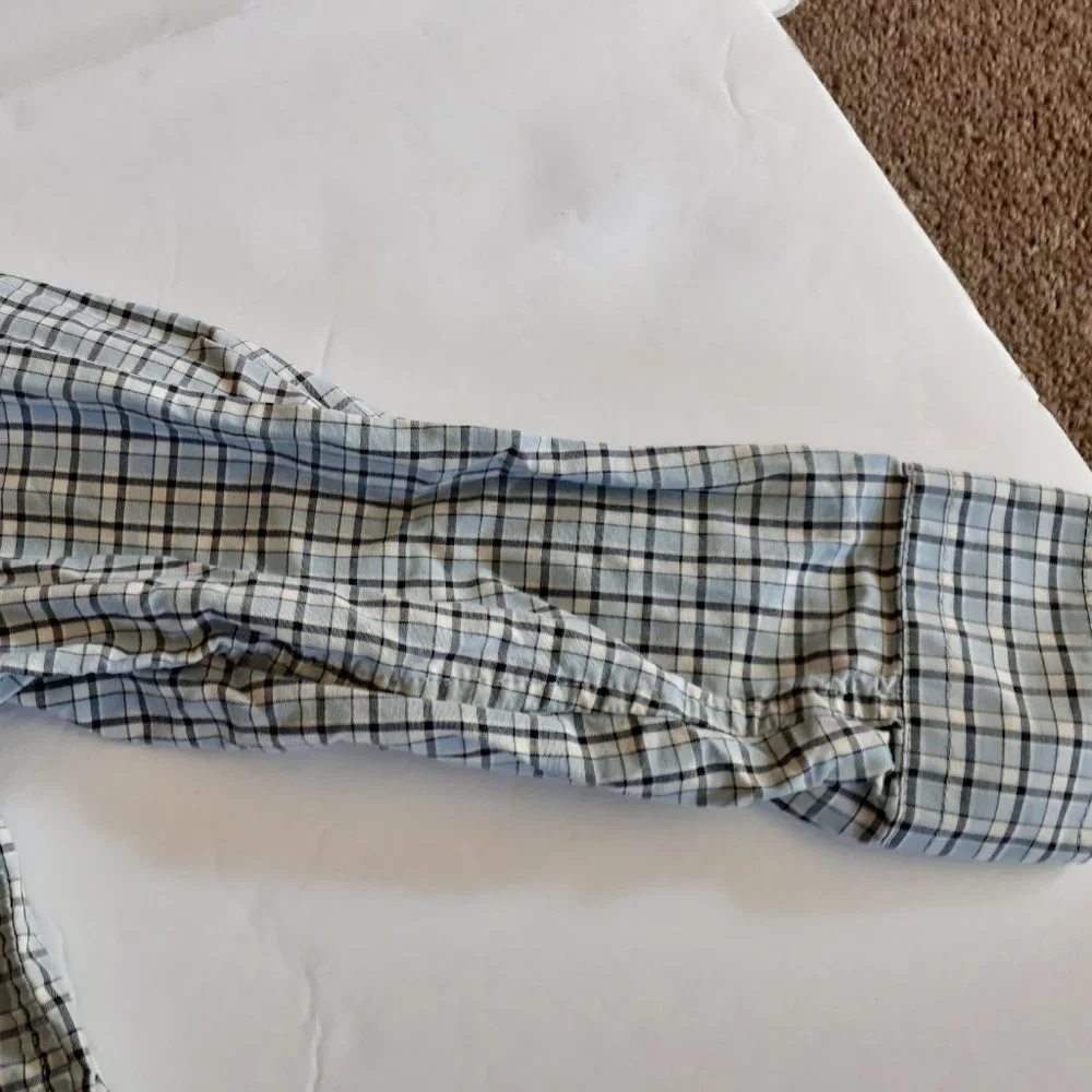 Oshkosh Boys Shirt Button Down Blue Long Sleeve Size 7